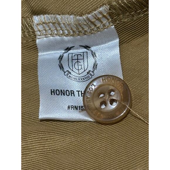 Honor The Gift Logo-Patch Shop Vest Women's Size XL Button Front Ribbed Pocket - Picture 8 of 8